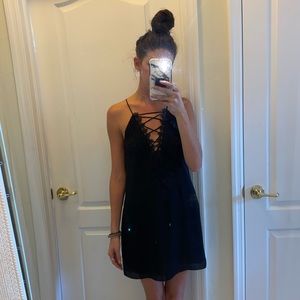 WAYF BLACK DRESS